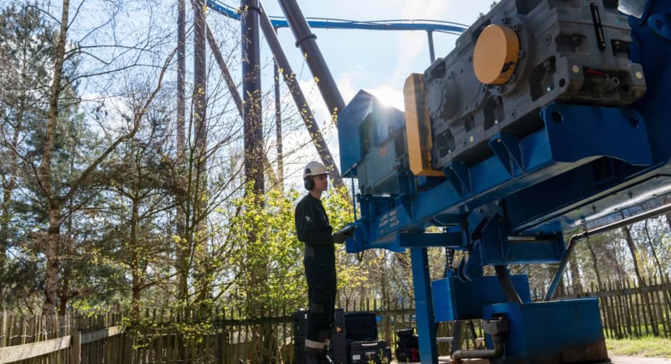 Techniek in beweging bij attractiepark Toverland